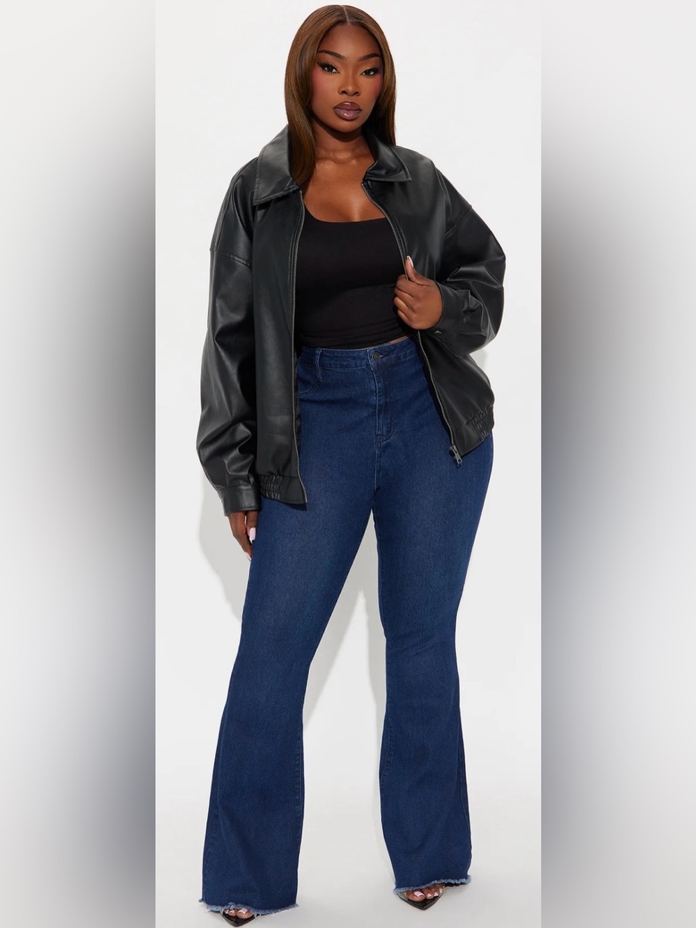 Fashion Nova Flared stretchy Jeans